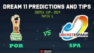 Dream11 Team Portugal vs Spain Iberia Cup – Cricket Prediction Tips For Today’s T20 Match 1 POR vs SPA at Cartagena, Murcia